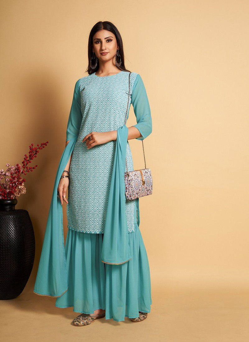 Sea Green Colour BS Vol 4 By Beriston Wedding Salwar Suit Catalog 402