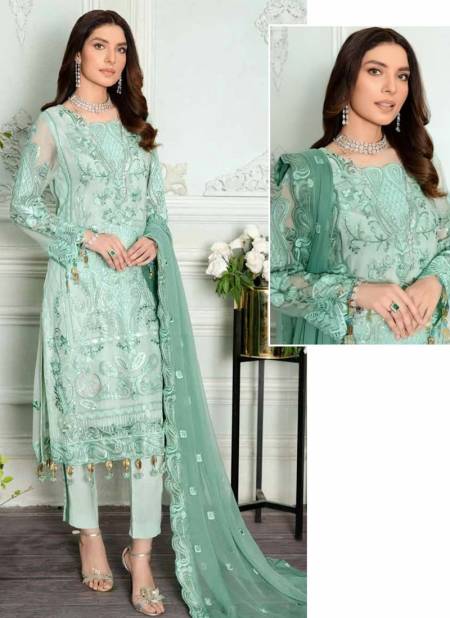 Sea Green Colour Farmaish Vol 2 Wholesale Pakistani Salwar Suit Catalog 2098
