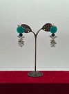 Sea Green Colour Festive Wear 866 To 875 Earrings Catalog 869