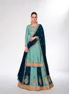 Sea Green Colour Kahaani By Aashirwad Wedding Wear Readymade Suits Wholesalers In Delhi 9987
