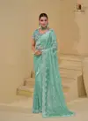 Sea Green Colour Mn 7500 Designer Saree Wholesale Clothing Distributors In Mumabi 7501