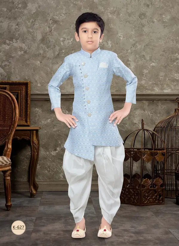 Kids Vol 5 Boys Wear Kurta Pajama And Indo Western Catalog