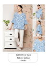 Sky Colour Janasya Fancy Wear Ladies Top Catalog 4009