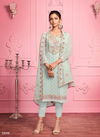 Sky Colour Murad Vol 1 Designer Salwar Suit Catalog 2006