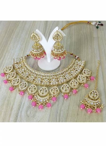 Mansi pink earring – I Jewels