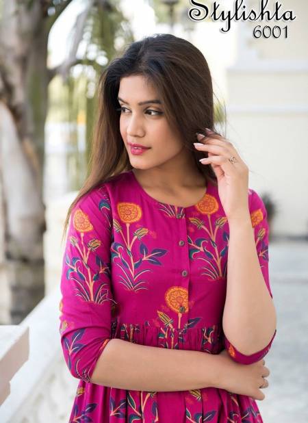 Stylishta Vol 4 Pure Maslin with Digital Print Designer and Party Wear Kurtis Collections Catalog
