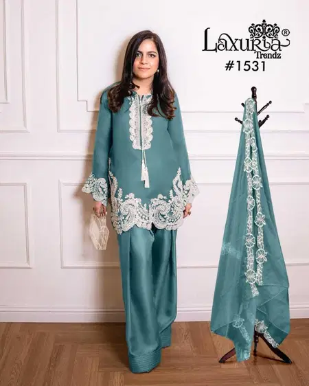 Laxuria Trendz 1531 Tunic Ready Made Suit Wholesale In India