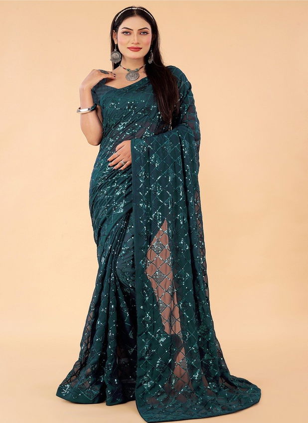 BK 8770 Party Wear Saree Catalog