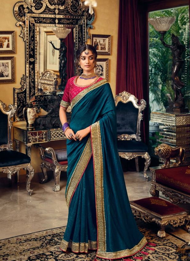 Evergreens By Kavira 3401 To 3410 Wedding Sarees Catalog