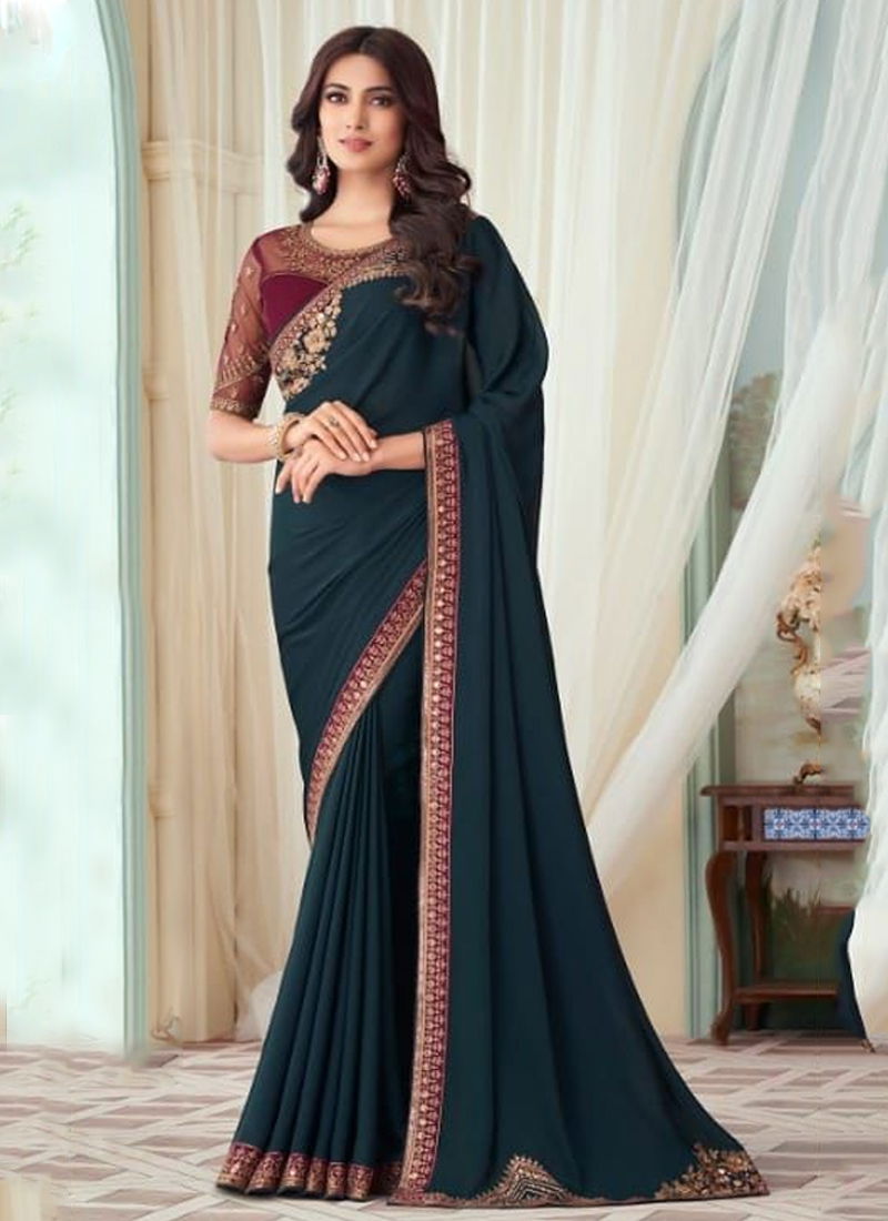 Silver Screen Vol 17 By TFH Party Wear Sarees Catalog