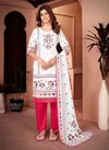 VT VT133 Designer Kurti With Bottom Dupatta Wholesale Clothing Distributors in India VT133 PINK
