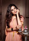 Velentino  Namo Rayon 2 Ton Slub  Hand Work Designer Rich Look Party Wear Kurtis Collections