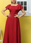 Red Designer Velentino Party Wear Embellished Work Party Wear Kurtis VD05