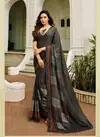 Grey Vinay Designer Rangoli Silk Designer Printed sarees With Banglory Silk Blouse Collections Saree 1011