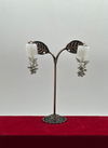 White Colour Party Wear 877 To 866 Earrings Catalog 886