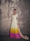 White Multi Colour Bahaar By Sayuri Designer Georgette Readymade Suits Orders In India 5606