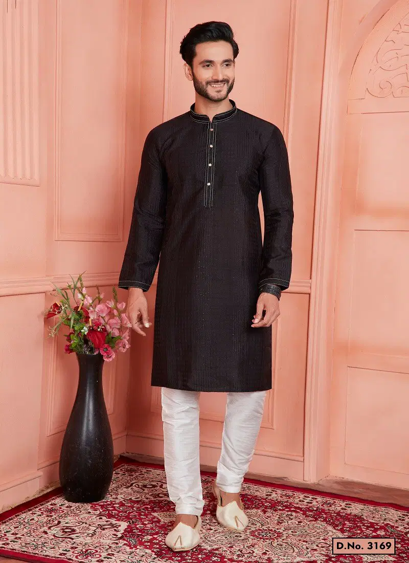 Wine Colour 1658 Function Wear Mens Indo Western Surat Wholesale Online 3169