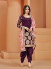 Wine Colour Aanaya Vol 161 By Dani Creation Wedding Wear Salwar Suits Catalog 6102