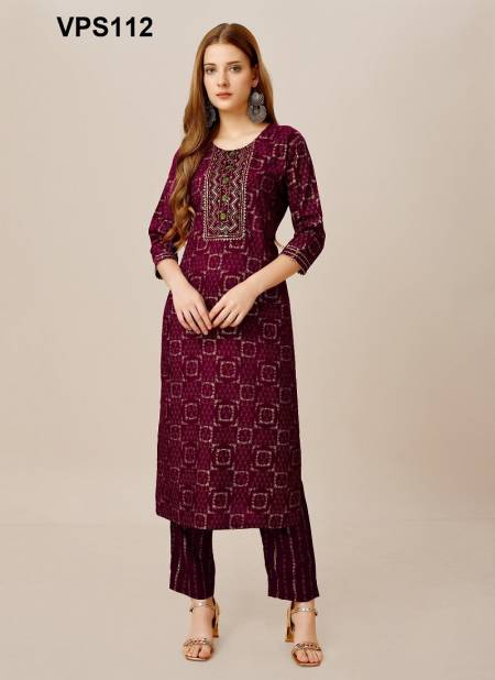 Wine Colour Aaradhya Vol 2 By Fashion Berry Kurti With Bottom Wholesale Online VPS112