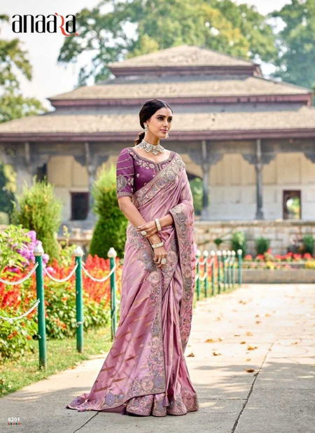 Wine Colour Anaara By Tathastu 6201 To 6210 Series Saree Wholesale Online 6201 Catalog