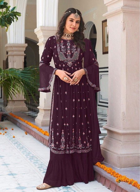 Eba 1479 A To 1479 D Georgette Suits Catalog Catalog