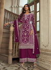 Wine Colour Khwaab By Fk Fashion Wedding Salwar Suits Wholesalers In Delhi 1011-N