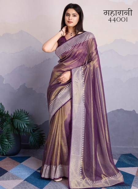 Wine Colour Maharani By Sethnic fancy Wear Surat Saree Wholesale Market 44001