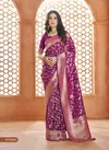 Wine Colour Savitri Vol 1 By Rajpath Soft Banarasi Silk Saree Wholesale Shop In India 970002