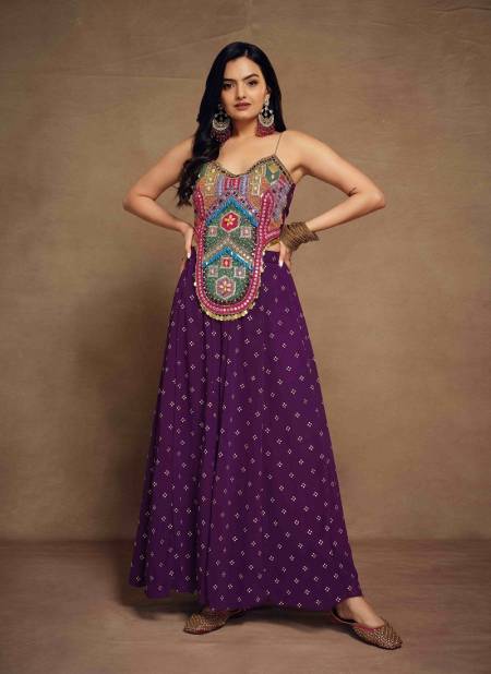 Wine Multi Colour Summer Collection 1 By Arya Designs Redymade Co-ords Wholesale Shop In Surat TF-274