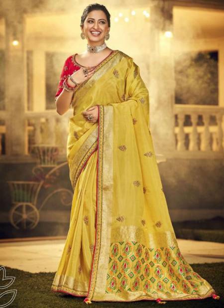 Yellow Saree - Buy Designer and Traditional Yellow Saree Online