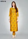 Yellow Colour Aaradhya Vol 2 By Fashion Berry Kurti With Bottom Wholesale Online VPS116