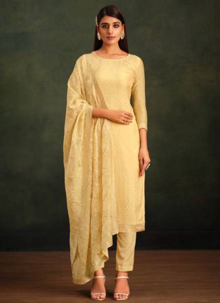 Yellow Colour Adaa Exclusive Wear Wholesale Designer Salwar Suit Catalog 5082