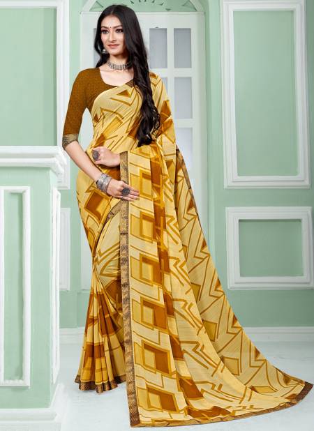 Yellow Colour Amrita By NP 1296 A To 1296 H Daily Wear Sarees Catalog 1296 C