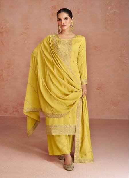 Yellow Colour Coco By Aashirwad Designer Salwar Suits Catalog 9606