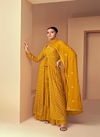Yellow Colour Forever Wholesale Designer Salwar Suit Catalog 7154