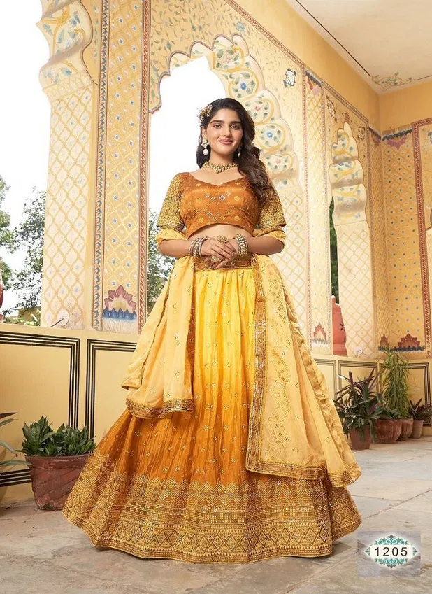 Heeriye By Vouch 1201 To 1205 Series Designer Lehenga Choli Wholesale Online