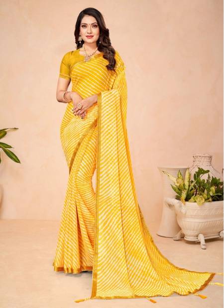 Yellow Colour Jalpari Vol 7 By Ruchi Daily Wear Saree Catalog 24404 E
