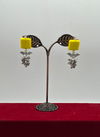Yellow Colour Party Wear 877 To 866 Earrings Catalog 877