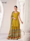 Yellow Colour Sharara By Sayuri 5273 To 5274 Bulk Sharara Suit orders in India 5274
