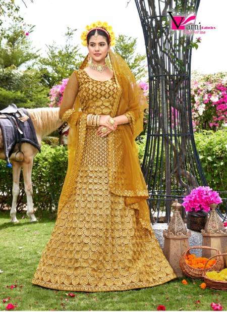 Yellow Colour Zeeya Suhani By Varni Party Wear Lehenga Choli Catalog 17001