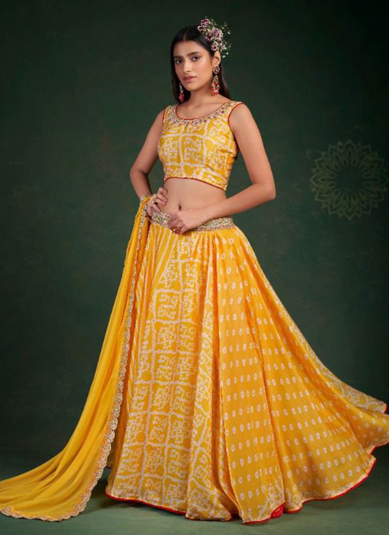 Yellow Royal Saga 5 Wholesale Party Wear Lehenga Choli Catalog 30009