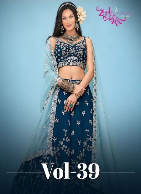 Zeel Vol 39 Rangoli Silk Zari And Sequence Embroidery Lehenga Choli