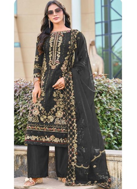 Aafreen by Sajida Organza Pakistani Surat Salwar Kameez Wholesale Market
