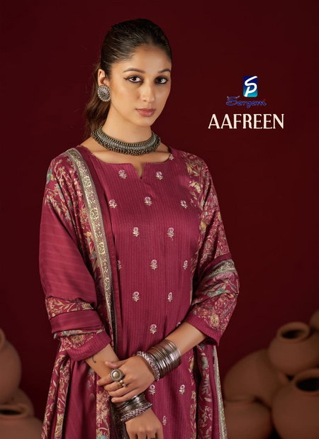 Aafreen By Sargam Viscose Pashmina Dress Material Exporters In India