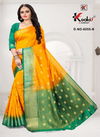 AAFRIN 6055 Latest Fancy Designer casual Wear Banarasi Silk Saree Collection

