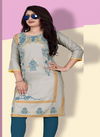 Aagya Colors 6 Latest Fancy Regular Wear Wear Printed Kurti Collection