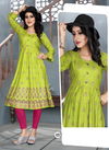 Aagya Mohini Fancy Ethnic Wear Rayon Designer  Anarkali Kurti Collection
