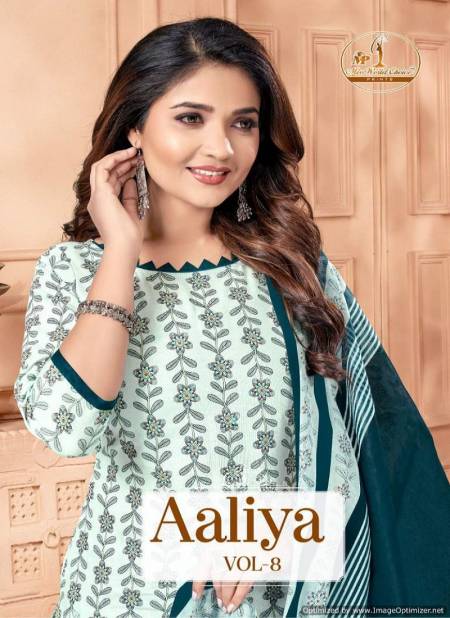 Aaliya Vol 8 By Miss World Pure Cotton Printed Dress Material Wholesale Shop In Surat