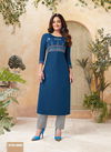 Aarvi Anokhi 1 Designer Ethnic Wear Cotton Kurti With Pant Collection