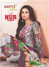 Aarvi Fashion Nur 2 Karachi Cotton Dress Material Collection
